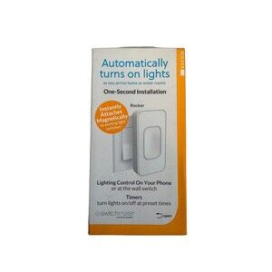 NEW Switchmate Instant Smart Rocker Light Switch‎ Control Magnetic Install